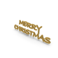 Gold Tree Symbol Merry Christmas PNG & PSD Images