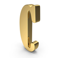 Gold Letter C PNG & PSD Images