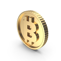 Bitcoin Gold Bright PNG & PSD Images