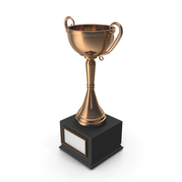 Trophy High Bronze PNG & PSD Images