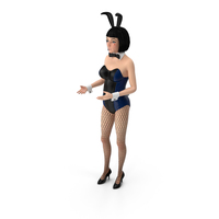 Bunny Girl Conversation PNG & PSD Images