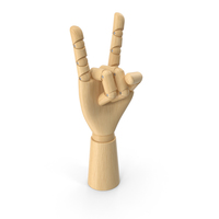 Wooden Hand Horns PNG & PSD Images