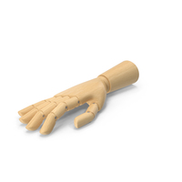 Wooden Hand Lying PNG & PSD Images