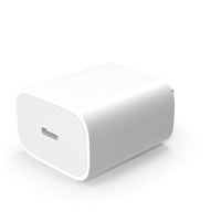 Apple 20W Type C Fast Charger PNG & PSD Images