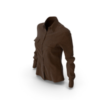 Women's Shirt Brown PNG & PSD Images