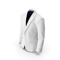 Men's Jacket White PNG & PSD Images