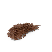Pile of Chocolate Covered Rods with Nuts PNG & PSD Images