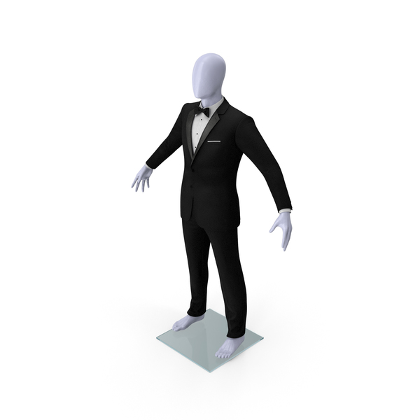 Black Tuxedo Suit PNG & PSD Images
