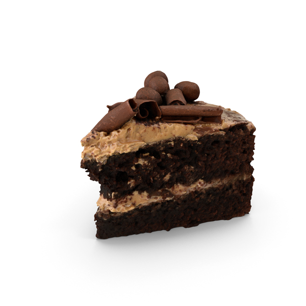 Chocolate Cake Slice PNG & PSD Images