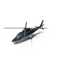 Agusta AW109S Grand Black Helicopter PNG & PSD Images