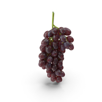 Cluster of Dark Grapes PNG & PSD Images