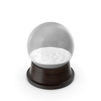 Empty Snow Globe Snowing PNG & PSD Images