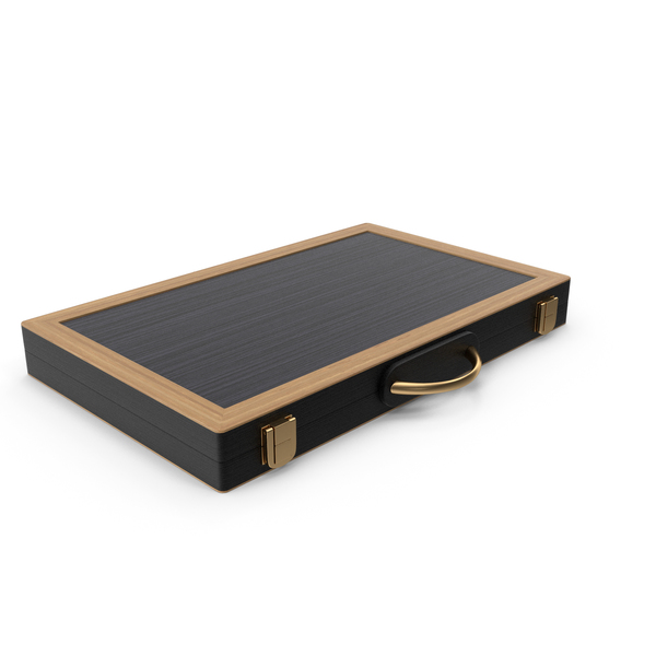 Folded Backgammon Board Game Case PNG & PSD Images