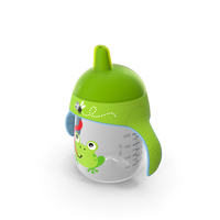 Green Spout Cup with Handles PNG & PSD Images