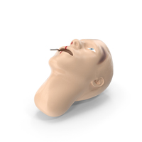 Injured First-Aid Mannequin Head PNG & PSD Images