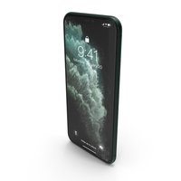 iPhone 11 Pro Max Midnight Green PNG & PSD Images