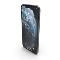 iPhone 11 Pro Max Silver PNG & PSD Images
