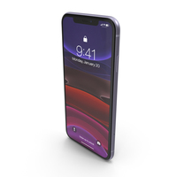 iPhone 11 Purple PNG & PSD Images