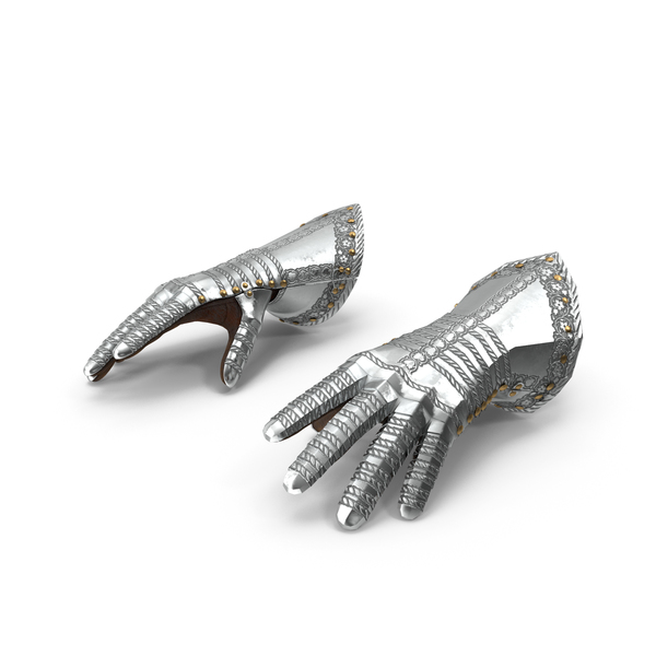 Medieval Knight Plate Armor Gauntlets PNG & PSD Images