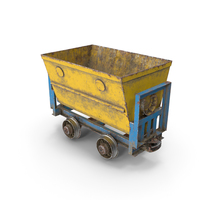 Mine Wagon Dusty PNG & PSD Images