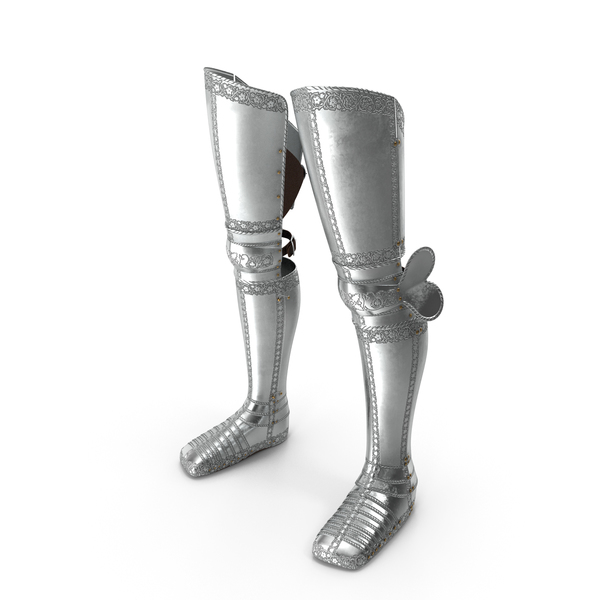 Plate Armor Medieval Leg Guard PNG & PSD Images