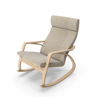 Rocking Chair Brown PNG & PSD Images