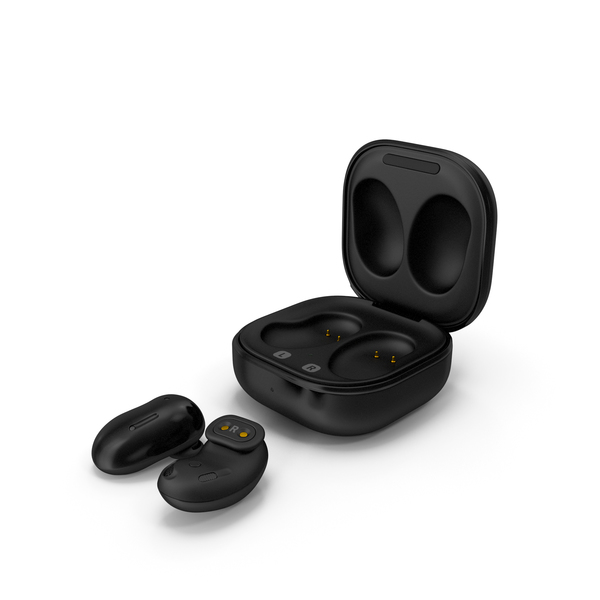 Samsung Galaxy Buds Live Mystic Black PNG Images & PSDs for