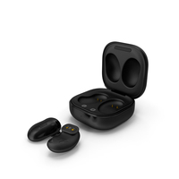 Samsung Galaxy Buds Live Mystic Black PNG & PSD Images