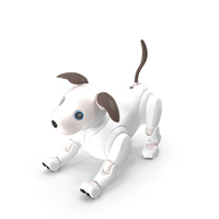 Sony Aibo 2017 Playing Pose PNG & PSD Images