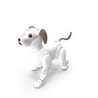 Sony Aibo 2017 Walking Pose PNG & PSD Images