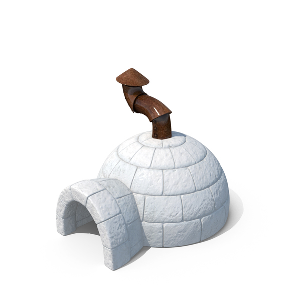 Cartoon Igloo PNG & PSD Images