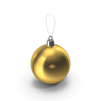 Christmas Tree Toy Gold PNG & PSD Images