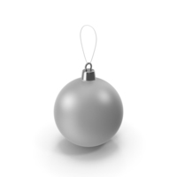 Christmas Tree Toy Grey PNG & PSD Images