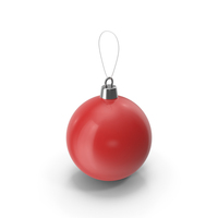 Christmas Tree Toy Red PNG & PSD Images