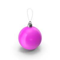 Christmas Tree Toy Violet PNG & PSD Images