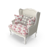 Seven Sedie Elegant Classic Style Armchair PNG & PSD Images