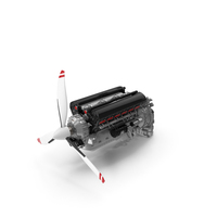V12 Piston Aero Engine PNG & PSD Images