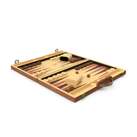 Vintage Wooden Backgammon PNG & PSD Images