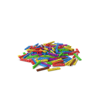 Pile Of Clothes Pegs PNG & PSD Images