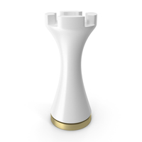 Chess Figure White Rook PNG & PSD Images