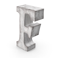 Wooden Decorative Letter F PNG & PSD Images