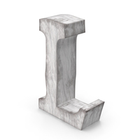 Wooden Decorative Letter L PNG & PSD Images