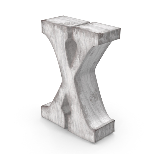 Wooden Decorative Letter X PNG Images & PSDs for Download