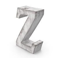 Wooden Decorative Letter Z PNG & PSD Images