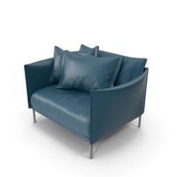 Blue Sofa PNG & PSD Images