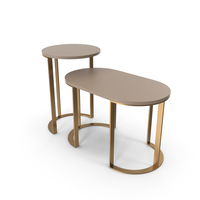 Milldue Side Table Set PNG & PSD Images