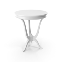 Vaniglia Venetta Side Table Round PNG & PSD Images