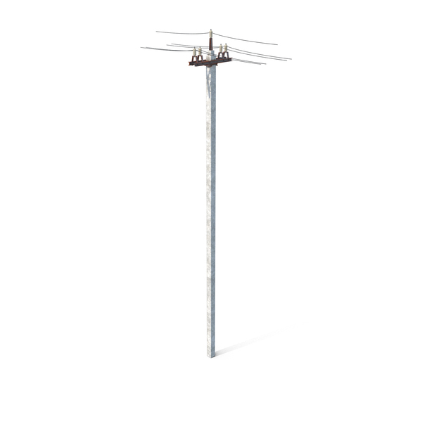 Power Pole with Wires PNG & PSD Images