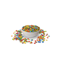 Sweets Candy In Bowl PNG & PSD Images