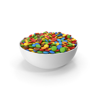 Sweets Chocolate Candy In Bowl PNG & PSD Images